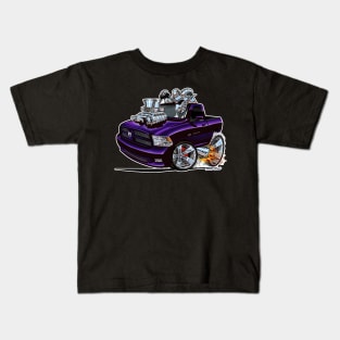 Dodge Ram Purple Truck Kids T-Shirt